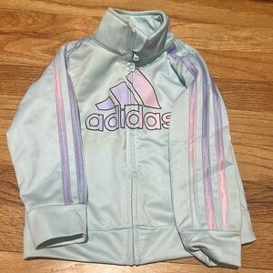 Mint green Adidas Jacket for toddlers